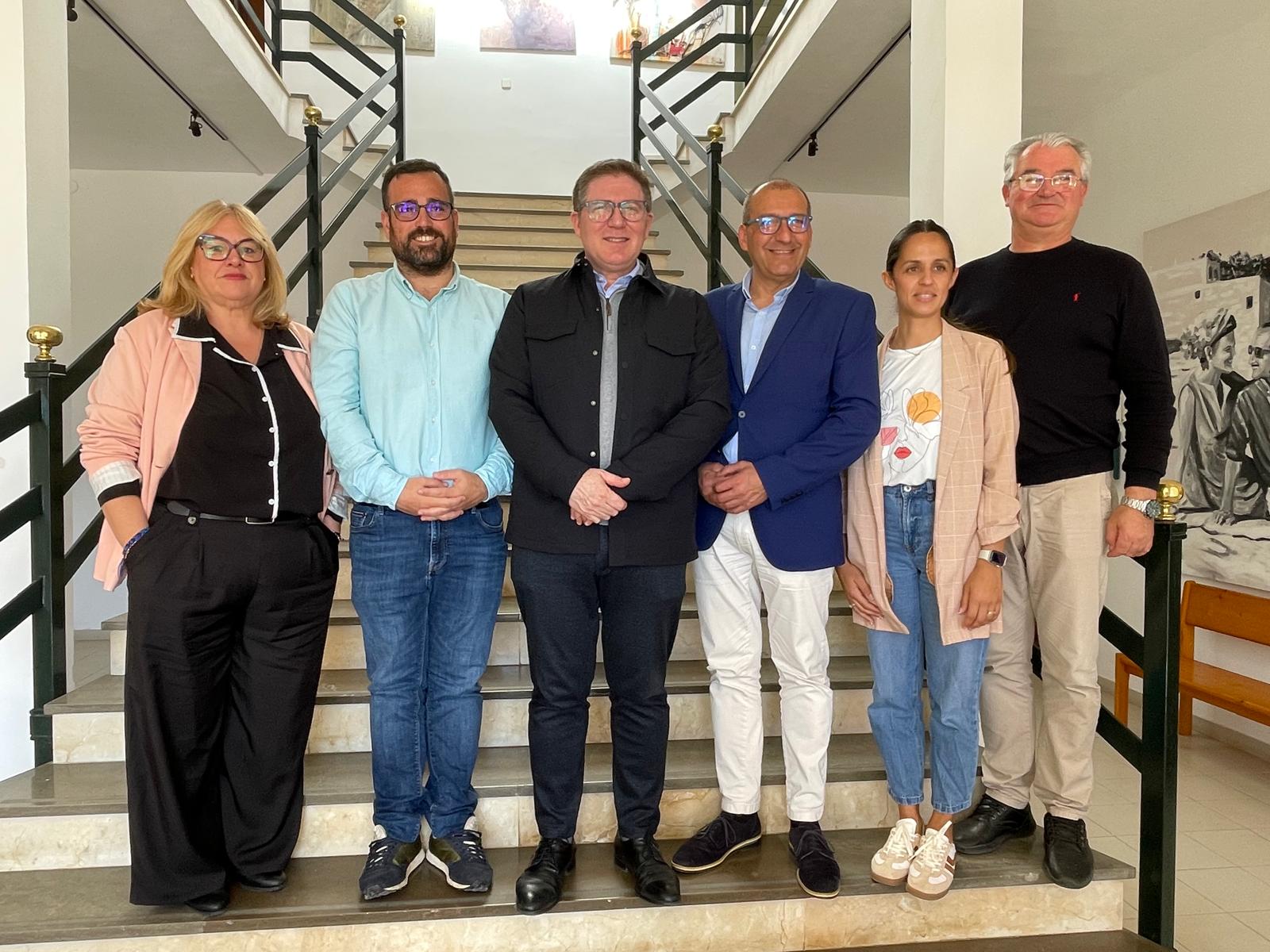 Reunió amb l'equip de govern de l'Ajuntament 