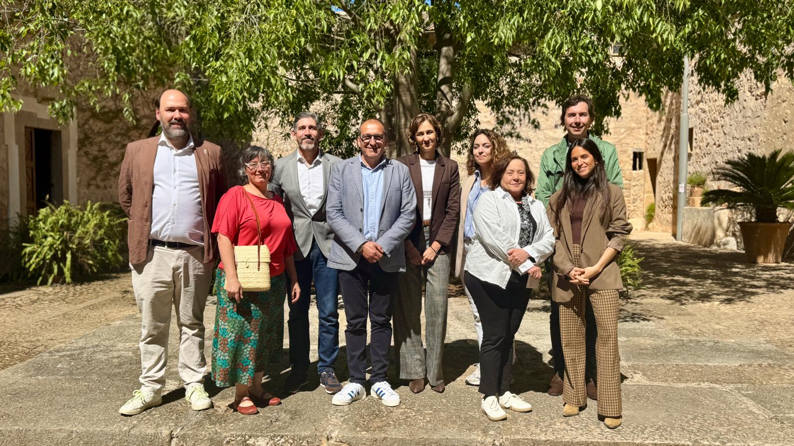 Imatges amb els ponents del segon dia de la formació 