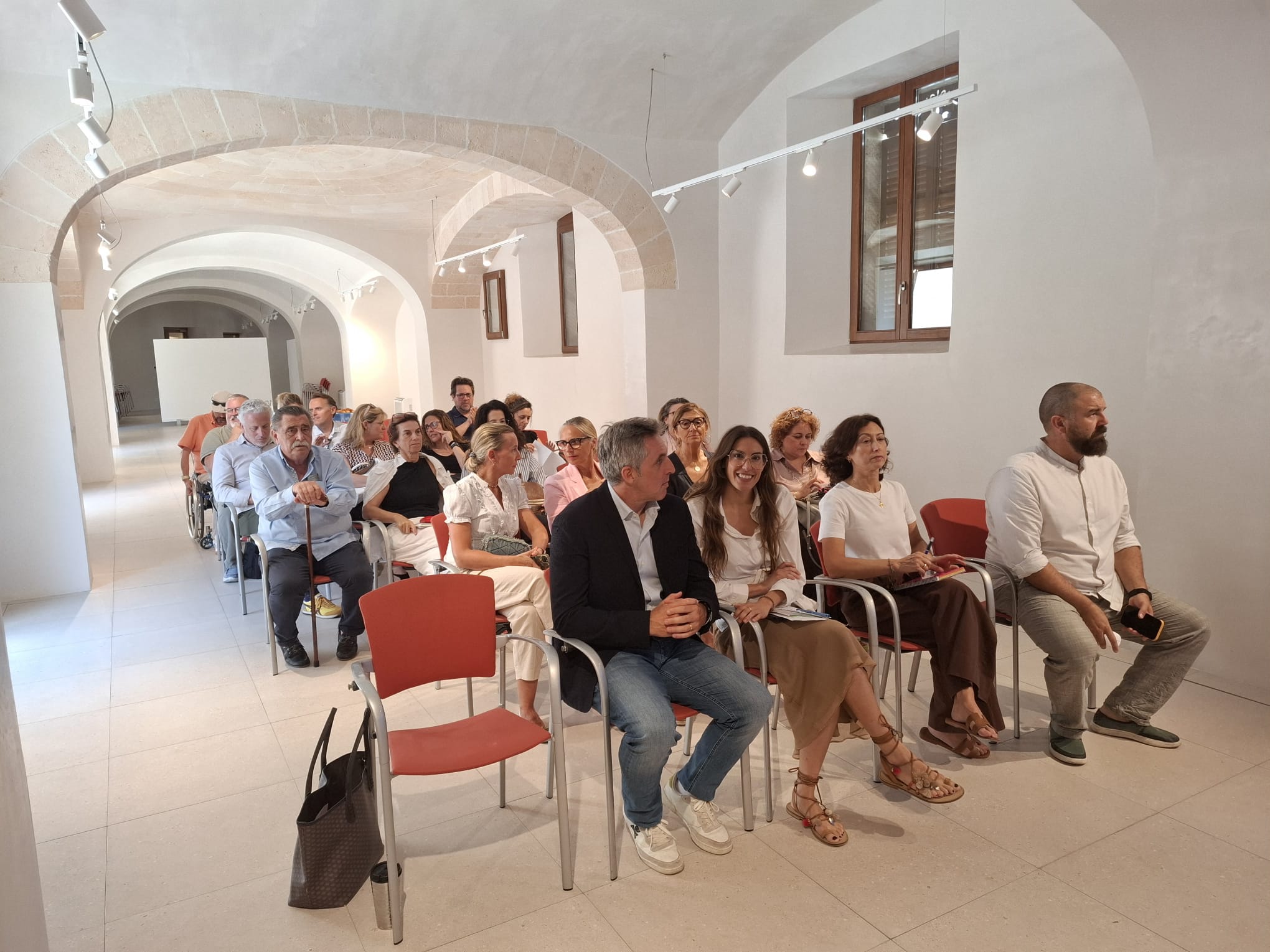 Imatges de la reunió del Consell Assessor de la Fundació 