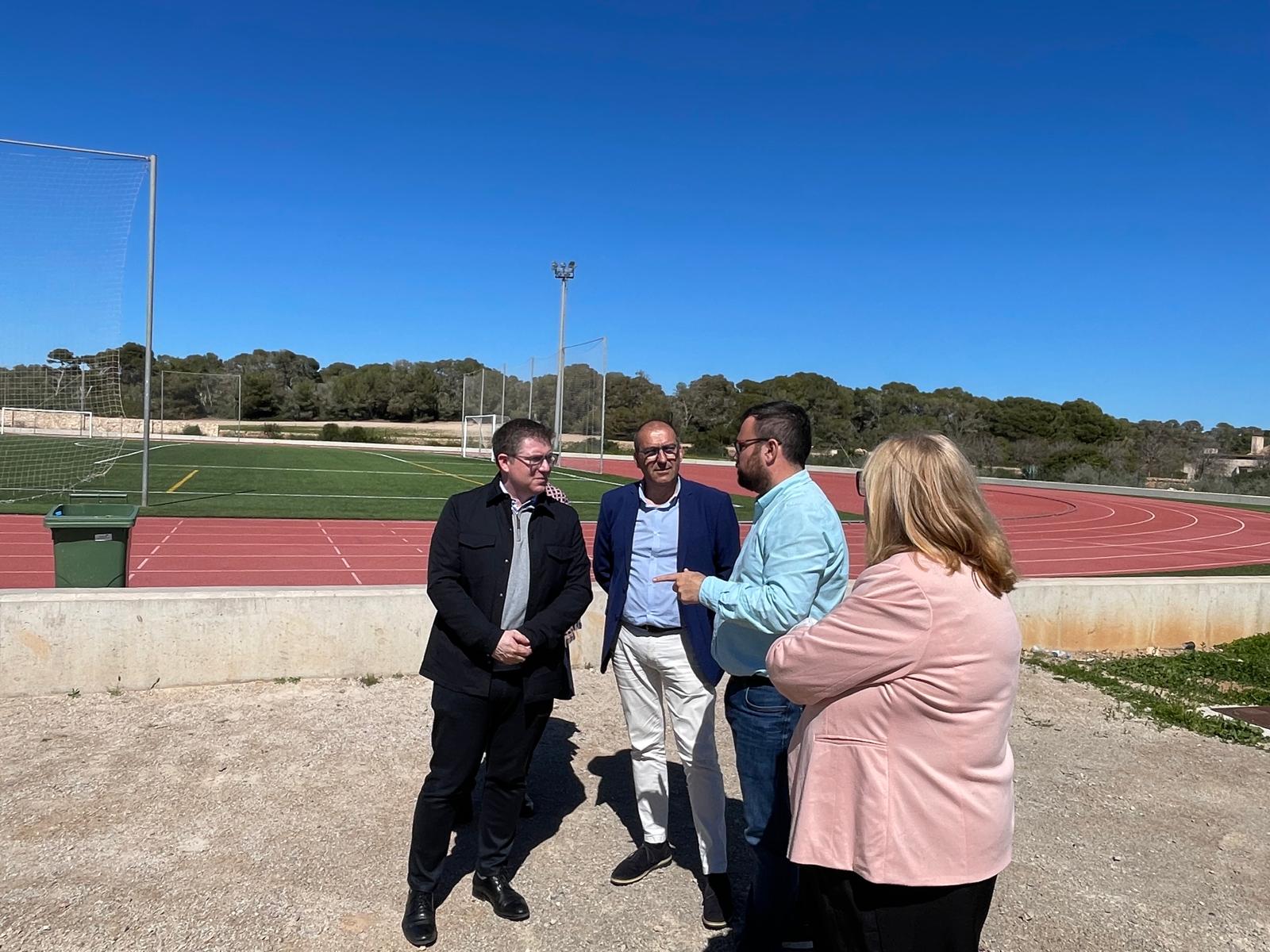 Visita al Poliesportiu de Ses Ramones