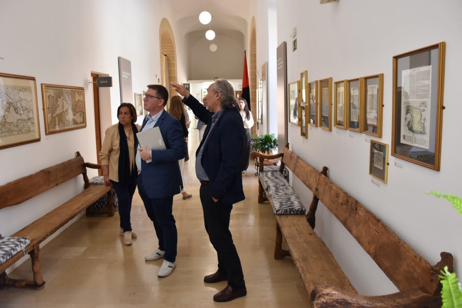 Imatges a l'Ajuntament de Pollença
