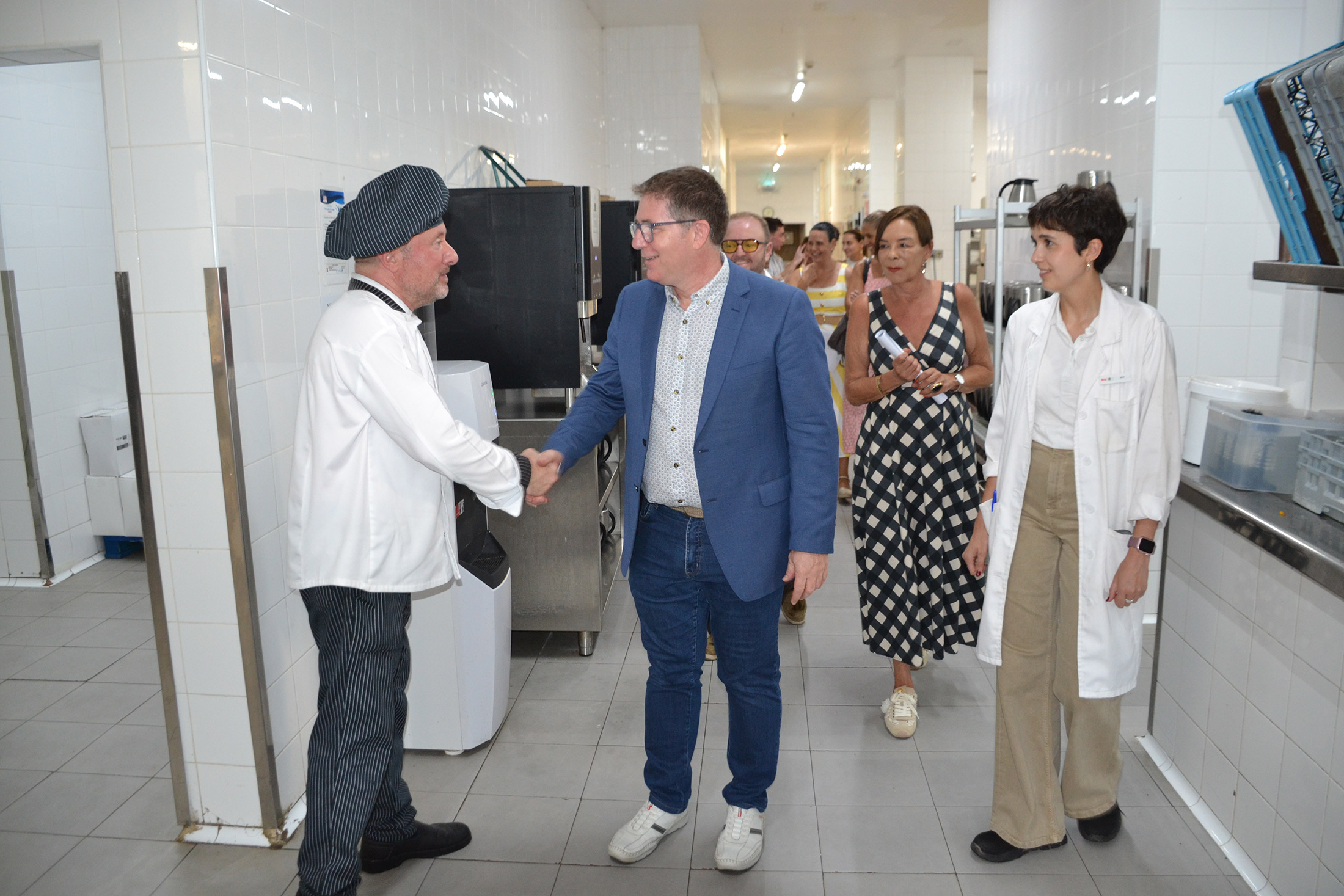 Imatges del recorregut per les instal·lacions 